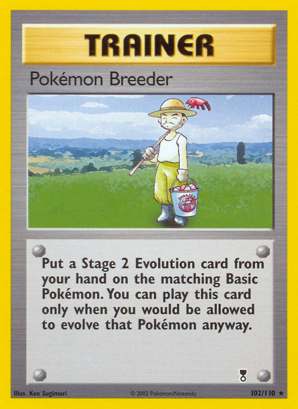Pokemon Breeder (102/110) [Legendary Collection] | Dragon's Lair Comics and Fantasy Houston TX