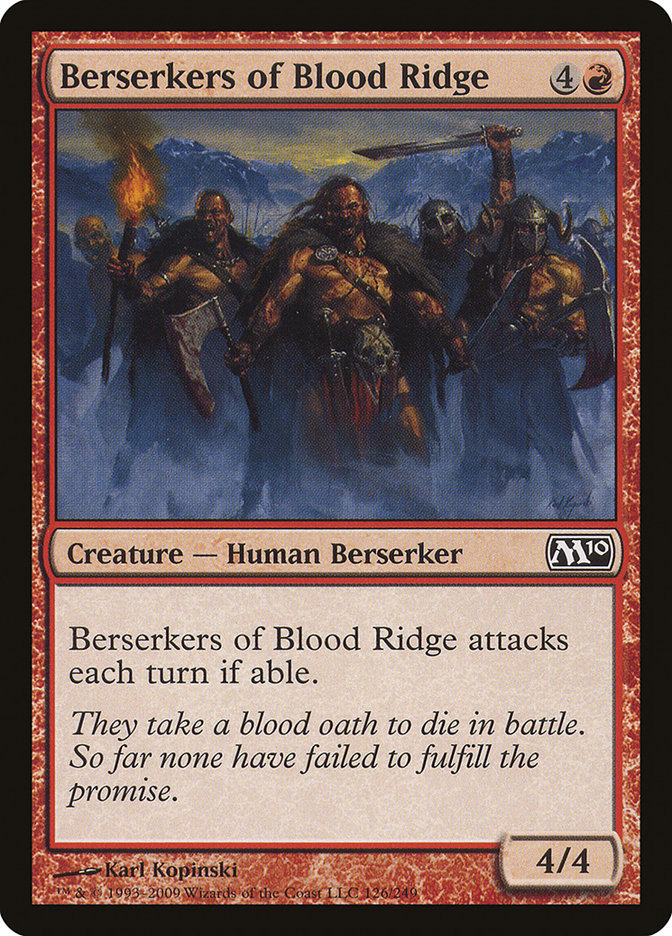 Berserkers of Blood Ridge [Magic 2010] | Dragon's Lair Comics and Fantasy Houston TX