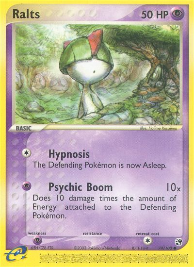 Ralts (74/100) [EX: Sandstorm] | Dragon's Lair Comics and Fantasy Houston TX