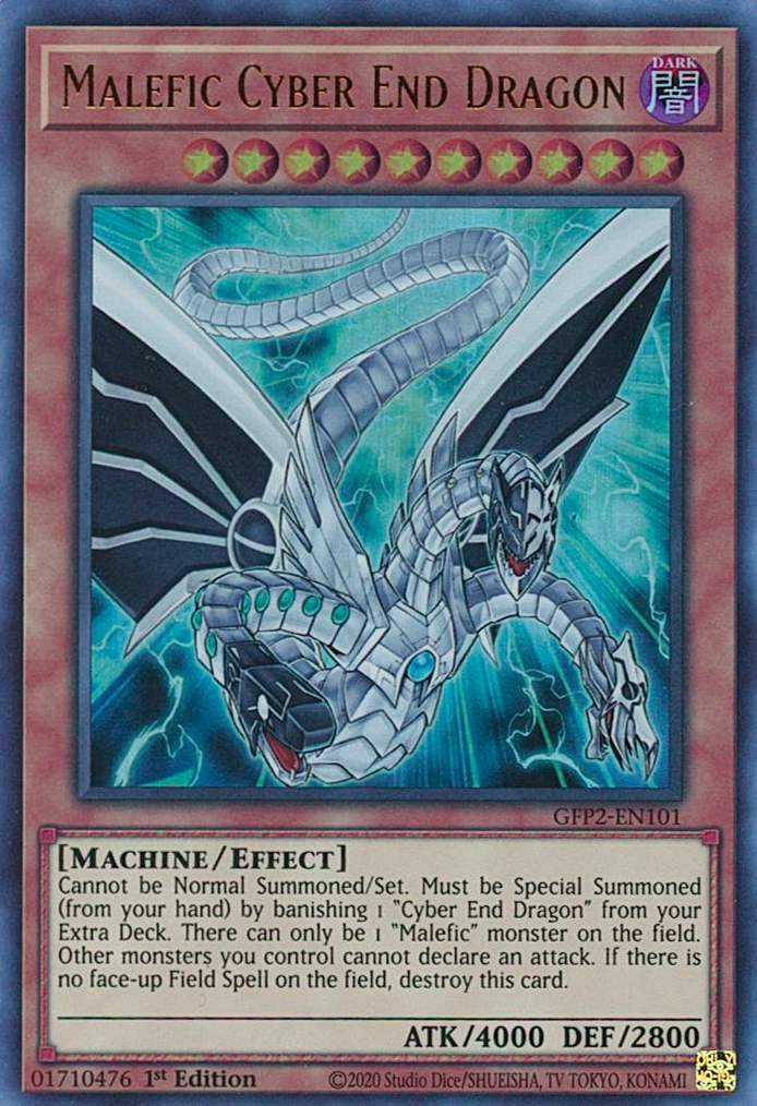 Malefic Cyber End Dragon [GFP2-EN101] Ultra Rare | Dragon's Lair Comics and Fantasy Houston TX