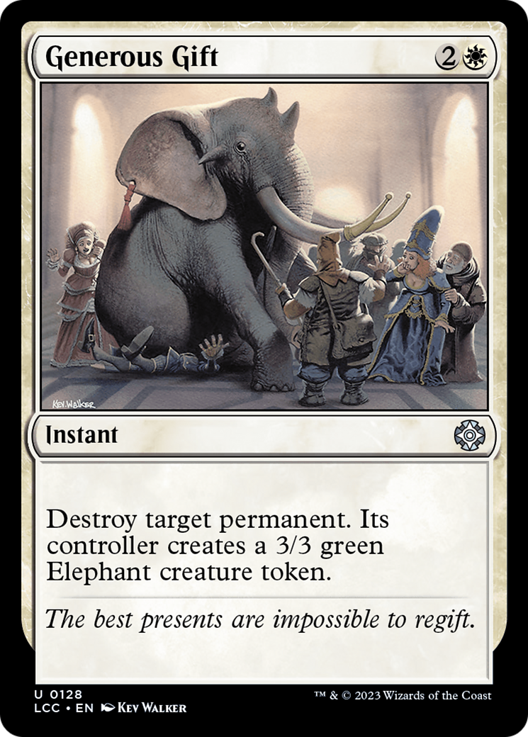 Generous Gift [The Lost Caverns of Ixalan Commander] | Dragon's Lair Comics and Fantasy Houston TX