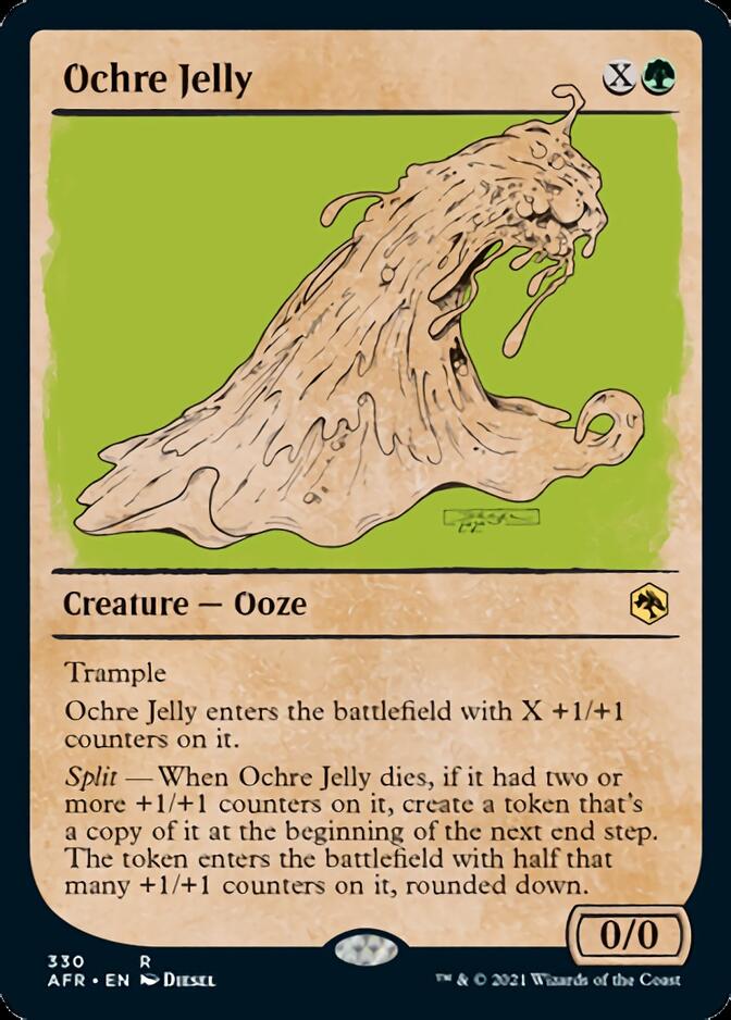 Ochre Jelly (Showcase) [Dungeons & Dragons: Adventures in the Forgotten Realms] | Dragon's Lair Comics and Fantasy Houston TX
