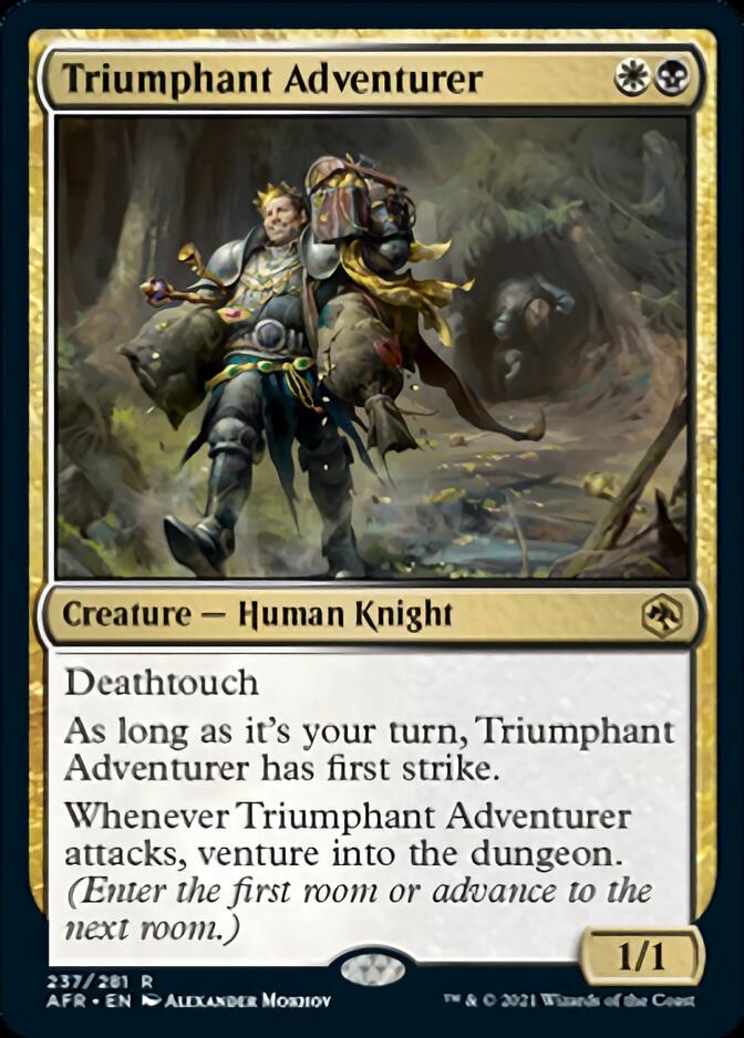 Triumphant Adventurer [Dungeons & Dragons: Adventures in the Forgotten Realms] | Dragon's Lair Comics and Fantasy Houston TX