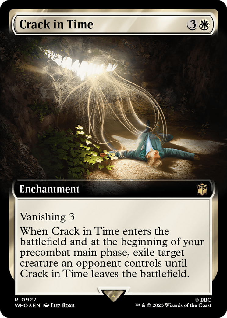 Crack in Time (Extended Art) (Surge Foil) [Doctor Who] | Dragon's Lair Comics and Fantasy Houston TX