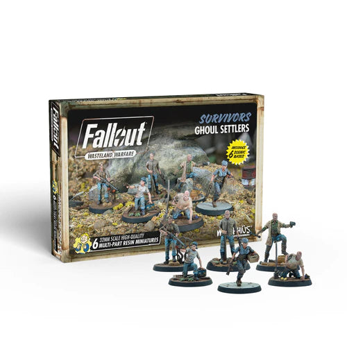 Fallout Wasteland Warfare: Survivors: Ghoul Settlers | Odin's Place