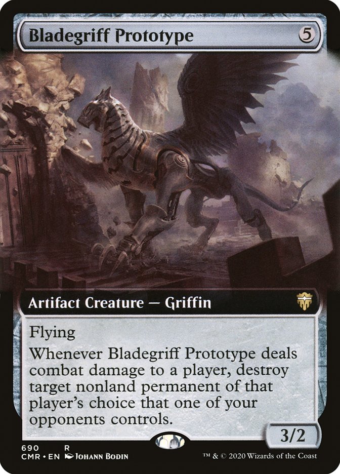 Bladegriff Prototype (Extended Art) [Commander Legends] | Dragon's Lair Comics and Fantasy Houston TX