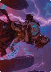 Toralf, God of Fury Art Card [Kaldheim Art Series] | Dragon's Lair Comics and Fantasy Houston TX