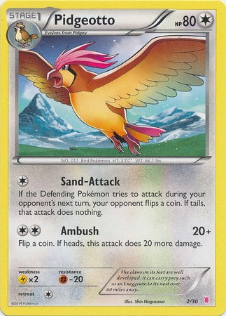Pidgeotto (2/30) [XY: Trainer Kit 1 - Wigglytuff] | Dragon's Lair Comics and Fantasy Houston TX