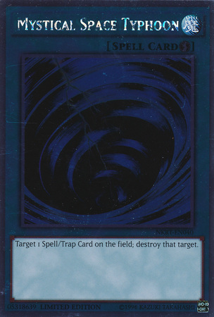 Mystical Space Typhoon [NKRT-EN040] Platinum Rare | Dragon's Lair Comics and Fantasy Houston TX