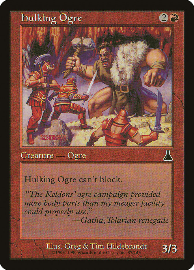 Hulking Ogre [Urza's Destiny] | Dragon's Lair Comics and Fantasy Houston TX