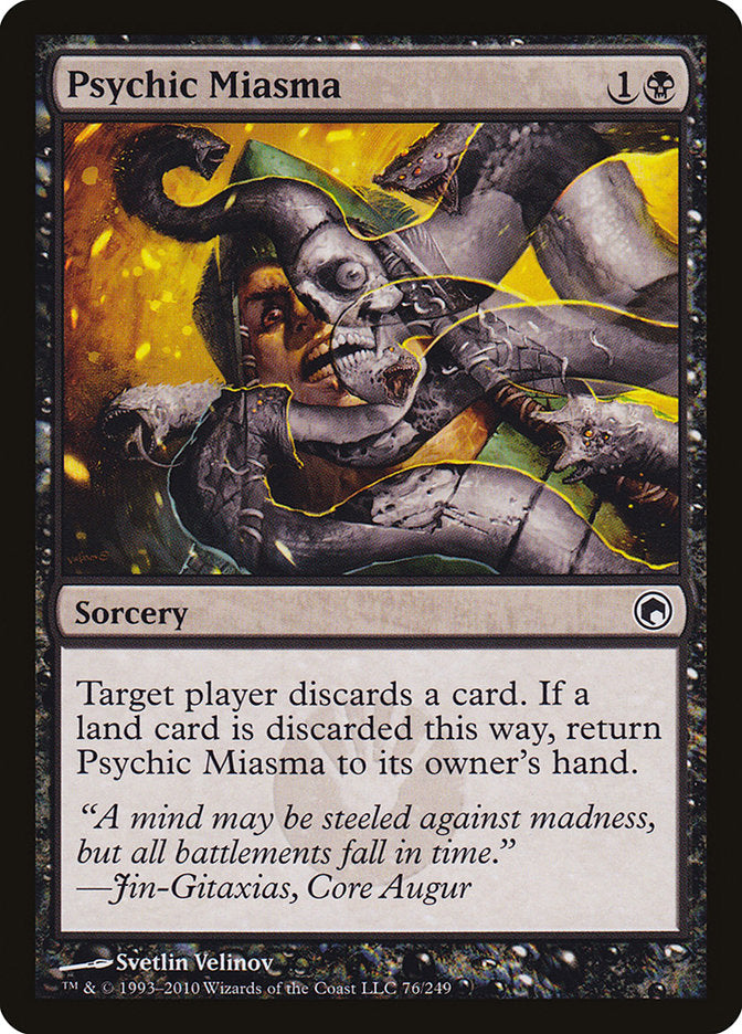 Psychic Miasma [Scars of Mirrodin] | Dragon's Lair Comics and Fantasy Houston TX