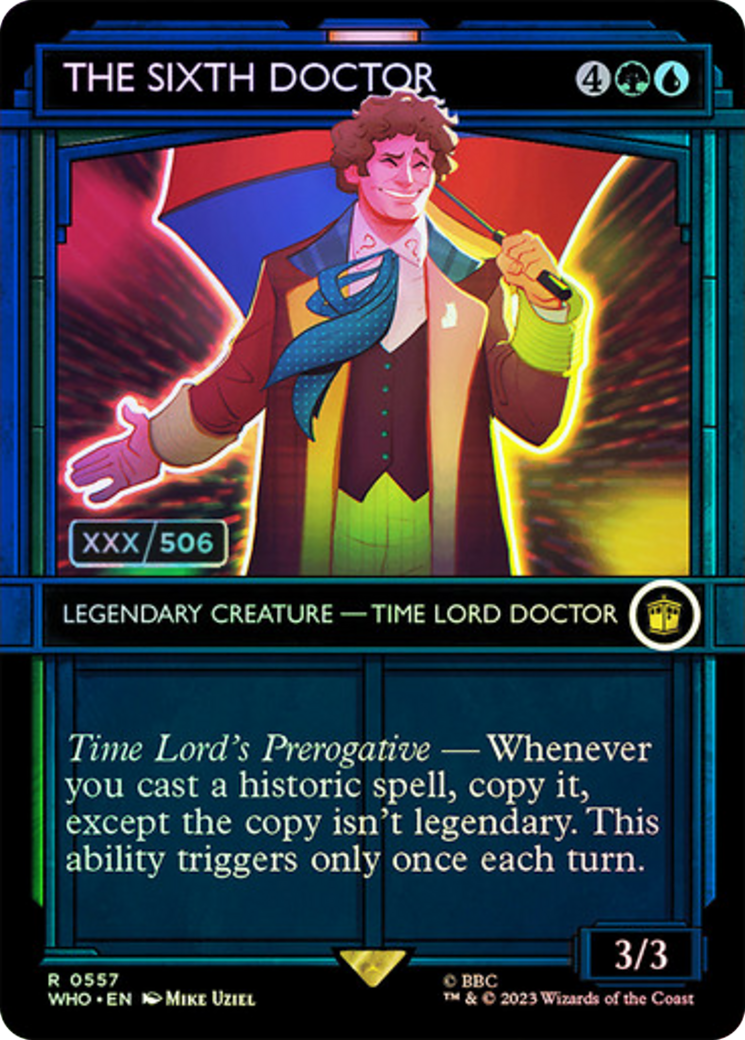 The Sixth Doctor (Serial Numbered) [Doctor Who] | Dragon's Lair Comics and Fantasy Houston TX