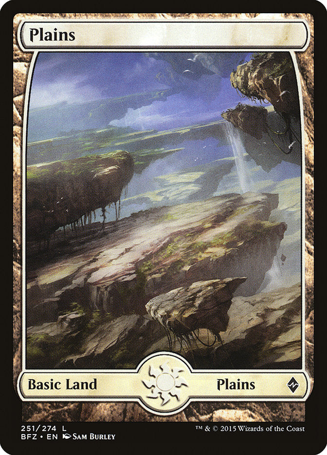 Plains (251) (Full Art) [Battle for Zendikar] | Dragon's Lair Comics and Fantasy Houston TX