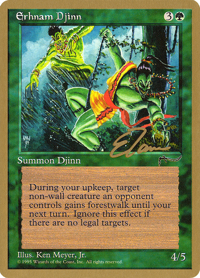 Erhnam Djinn (Eric Tam) [Pro Tour Collector Set] | Dragon's Lair Comics and Fantasy Houston TX