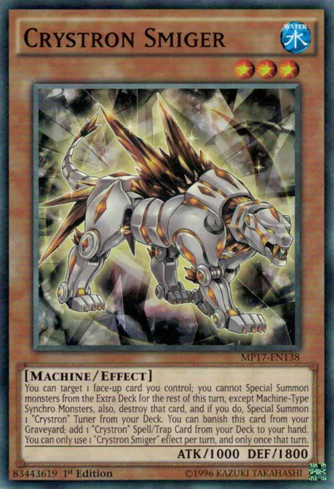 Crystron Smiger [MP17-EN138] Common | Dragon's Lair Comics and Fantasy Houston TX