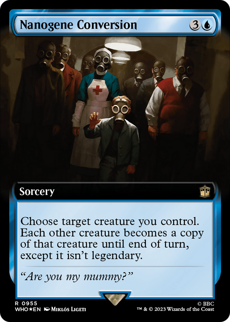 Nanogene Conversion (Extended Art) (Surge Foil) [Doctor Who] | Dragon's Lair Comics and Fantasy Houston TX