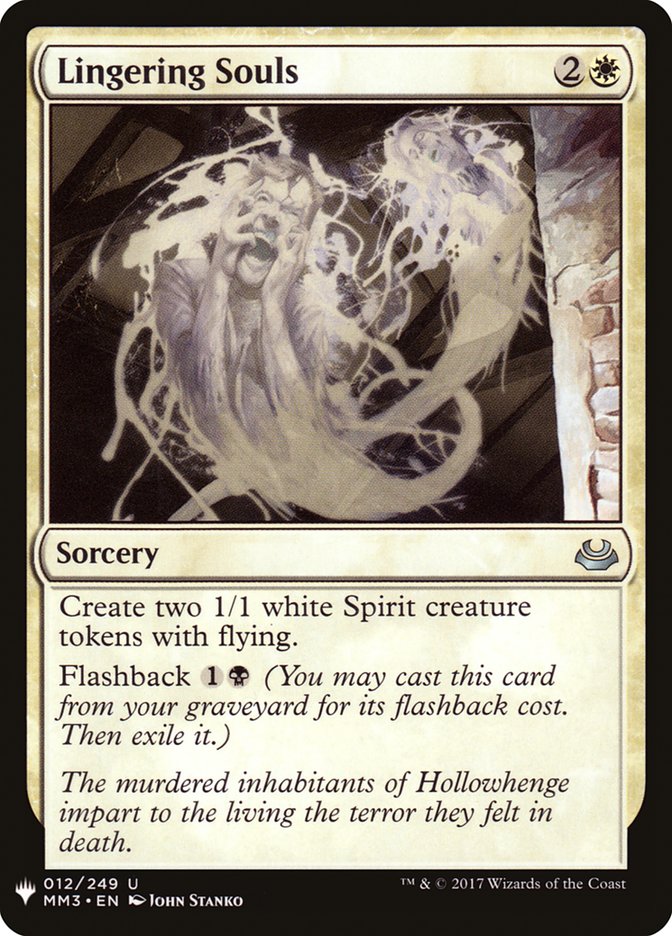 Lingering Souls [Mystery Booster] | Dragon's Lair Comics and Fantasy Houston TX