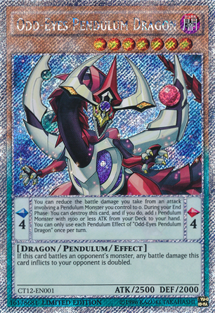 Odd-Eyes Pendulum Dragon [CT12-EN001] Secret Rare | Dragon's Lair Comics and Fantasy Houston TX