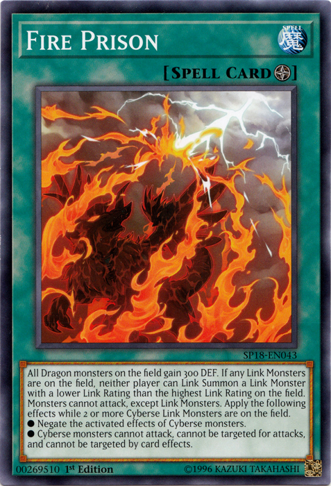 Fire Prison [SP18-EN043] Common | Dragon's Lair Comics and Fantasy Houston TX