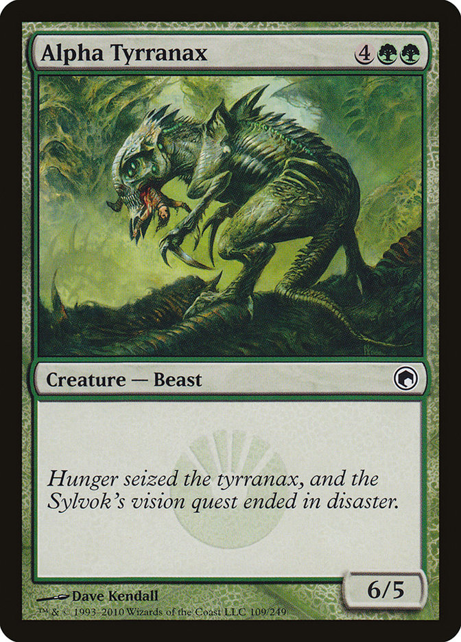 Alpha Tyrranax [Scars of Mirrodin] | Dragon's Lair Comics and Fantasy Houston TX