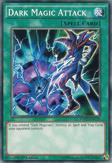 Dark Magic Attack [YGLD-ENC29] Common | Dragon's Lair Comics and Fantasy Houston TX