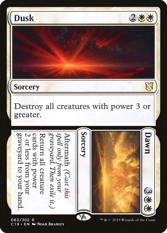 Dusk // Dawn [Commander 2019] | Dragon's Lair Comics and Fantasy Houston TX