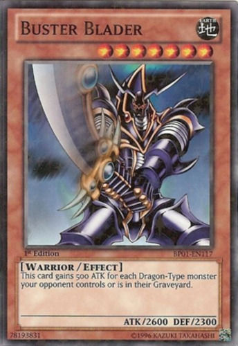 Buster Blader [BP01-EN117] Starfoil Rare | Dragon's Lair Comics and Fantasy Houston TX