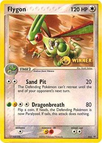 Flygon (025) (Winner) [Nintendo: Black Star Promos] | Dragon's Lair Comics and Fantasy Houston TX