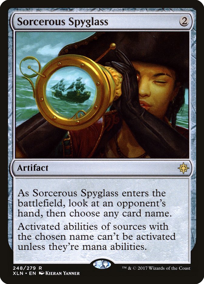 Sorcerous Spyglass [Ixalan] | Dragon's Lair Comics and Fantasy Houston TX