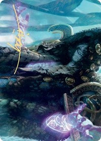 Valki, God of Lies Art Card (Gold-Stamped Signature) [Kaldheim Art Series] | Dragon's Lair Comics and Fantasy Houston TX