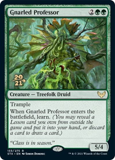 Gnarled Professor [Strixhaven: School of Mages Prerelease Promos] | Dragon's Lair Comics and Fantasy Houston TX