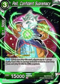 Pell, Confident Supremacy (Divine Multiverse Draft Tournament) (DB2-088) [Tournament Promotion Cards] | Dragon's Lair Comics and Fantasy Houston TX