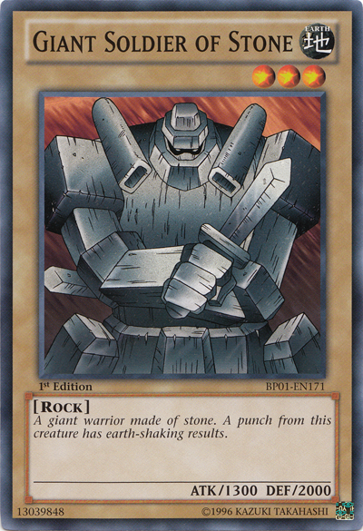 Giant Soldier of Stone [BP01-EN171] Common | Dragon's Lair Comics and Fantasy Houston TX