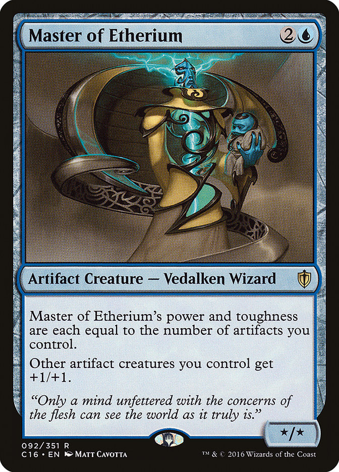 Master of Etherium [Commander 2016] | Dragon's Lair Comics and Fantasy Houston TX