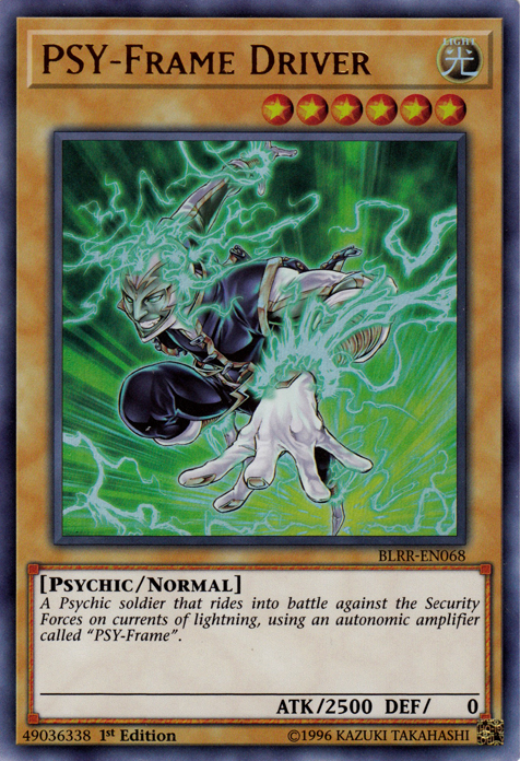 PSY-Frame Driver [BLRR-EN068] Ultra Rare | Dragon's Lair Comics and Fantasy Houston TX