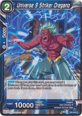 Universe 9 Striker Oregano (Reprint) (TB1-042) [Battle Evolution Booster] | Dragon's Lair Comics and Fantasy Houston TX