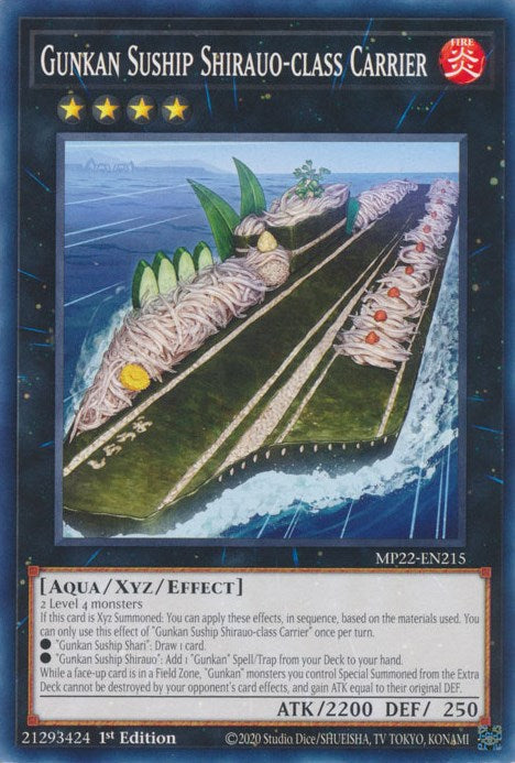 Gunkan Suship Shirauo-class Carrier [MP22-EN215] Common | Dragon's Lair Comics and Fantasy Houston TX