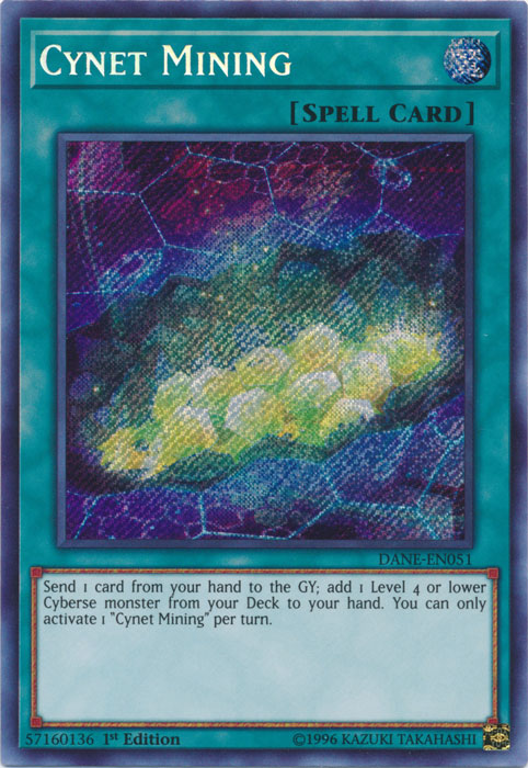 Cynet Mining [DANE-EN051] Secret Rare | Dragon's Lair Comics and Fantasy Houston TX