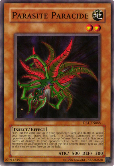 Parasite Paracide [DB1-EN068] Common | Dragon's Lair Comics and Fantasy Houston TX