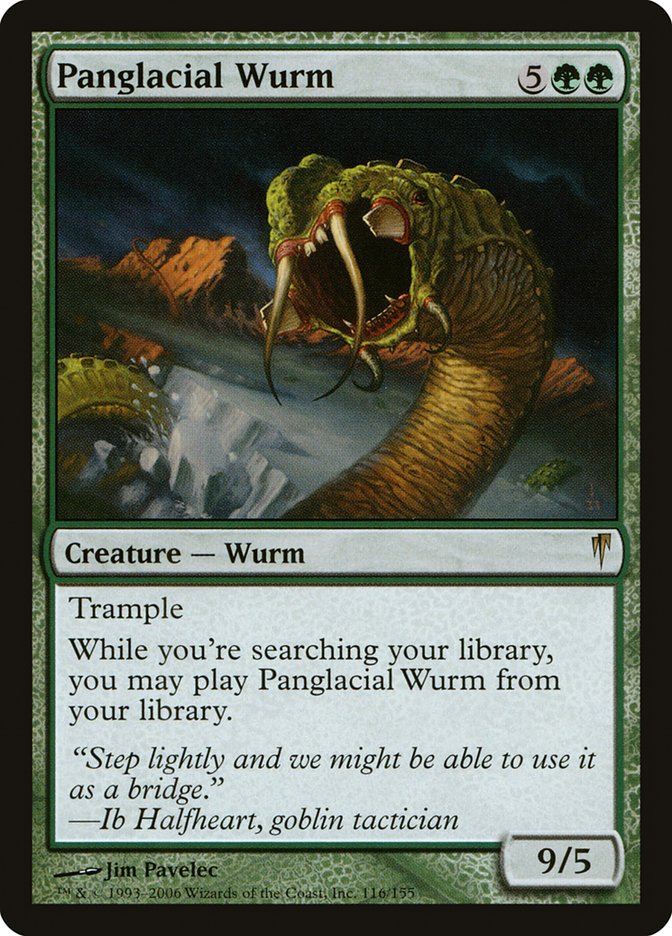 Panglacial Wurm [Coldsnap] | Dragon's Lair Comics and Fantasy Houston TX
