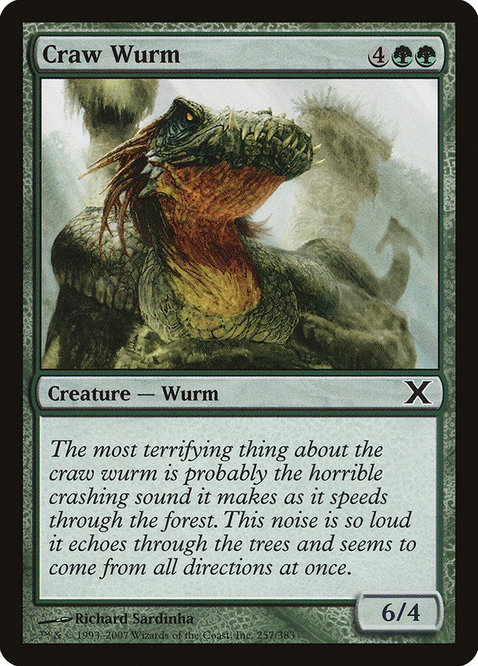 Craw Wurm [Tenth Edition] | Dragon's Lair Comics and Fantasy Houston TX