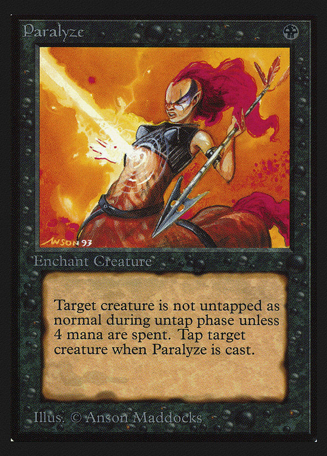 Paralyze [International Collectors' Edition] | Dragon's Lair Comics and Fantasy Houston TX