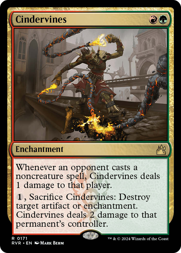 Cindervines [Ravnica Remastered] | Dragon's Lair Comics and Fantasy Houston TX
