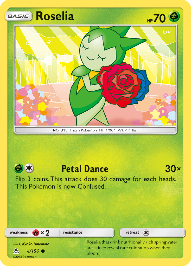 Roselia (4/156) [Sun & Moon: Ultra Prism] | Dragon's Lair Comics and Fantasy Houston TX