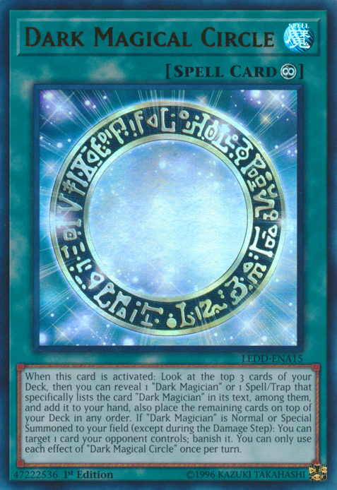 Dark Magical Circle [LEDD-ENA15] Ultra Rare | Dragon's Lair Comics and Fantasy Houston TX