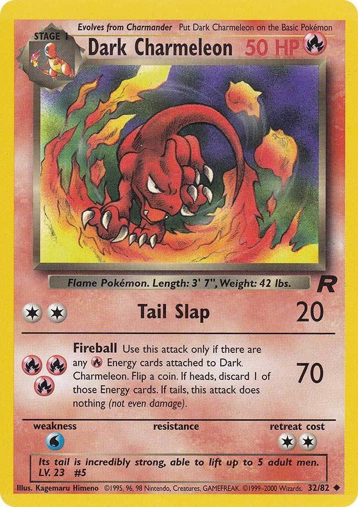 Dark Charmeleon (32/82) [Team Rocket Unlimited] | Dragon's Lair Comics and Fantasy Houston TX