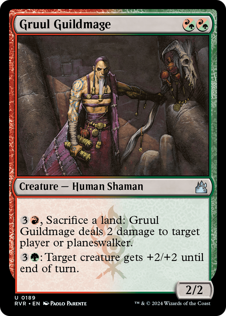 Gruul Guildmage [Ravnica Remastered] | Dragon's Lair Comics and Fantasy Houston TX