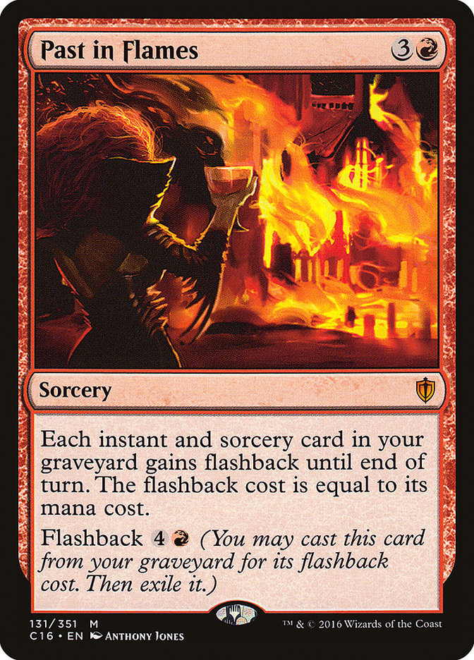 Past in Flames [Commander 2016] | Dragon's Lair Comics and Fantasy Houston TX