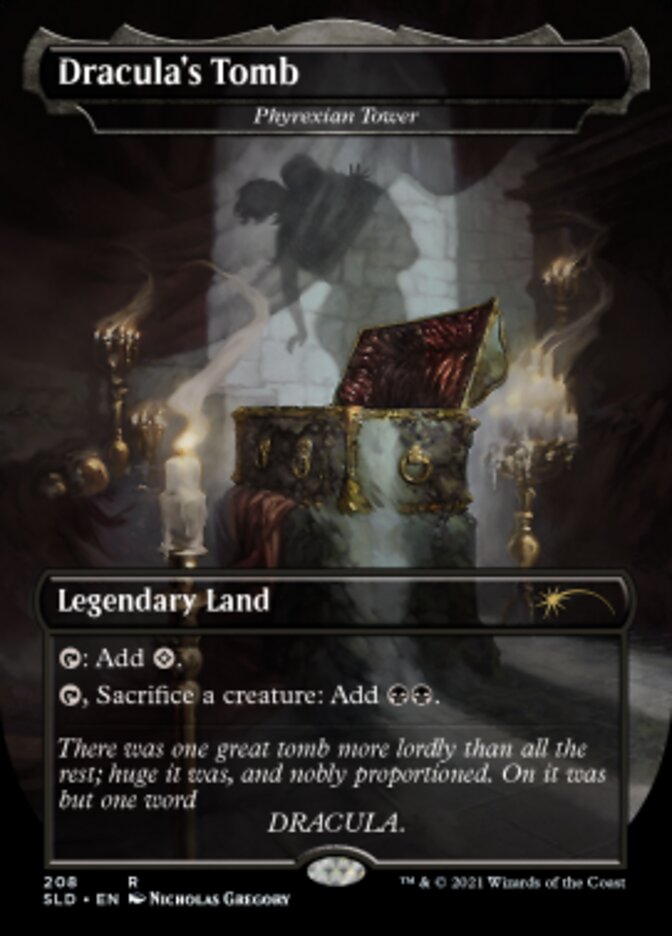 Phyrexian Tower - Dracula's Tomb [Secret Lair Drop Series] | Dragon's Lair Comics and Fantasy Houston TX