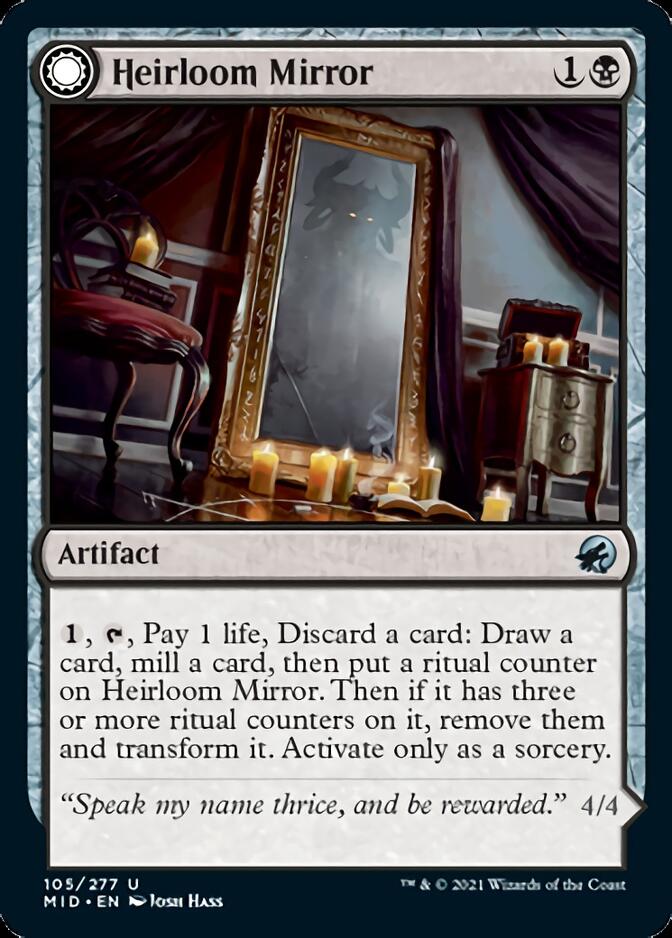Heirloom Mirror // Inherited Fiend [Innistrad: Midnight Hunt] | Dragon's Lair Comics and Fantasy Houston TX